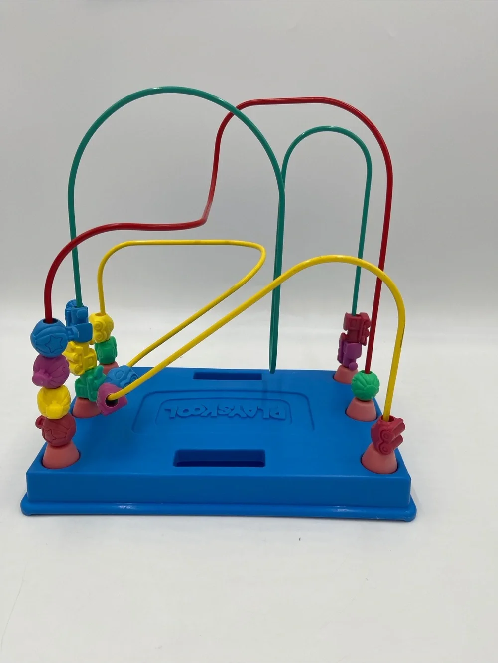 1988 Playskool  busy beads wire maze toy cars & trains
